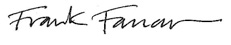 Frank Farrow Signature