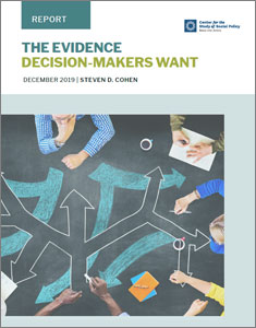 The Evidence Decision-Makers Want report thumbnail.