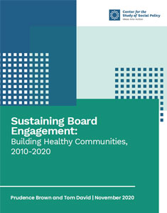 Sustaining Board Engagement: Building Healthy Communities, 2010-2020 thumbnail.