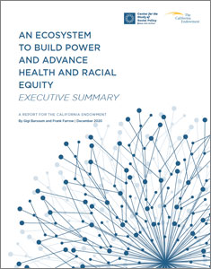 An Ecosystem to Build Power and Advance Health and Racial Equity Executive Summary thumbnail.