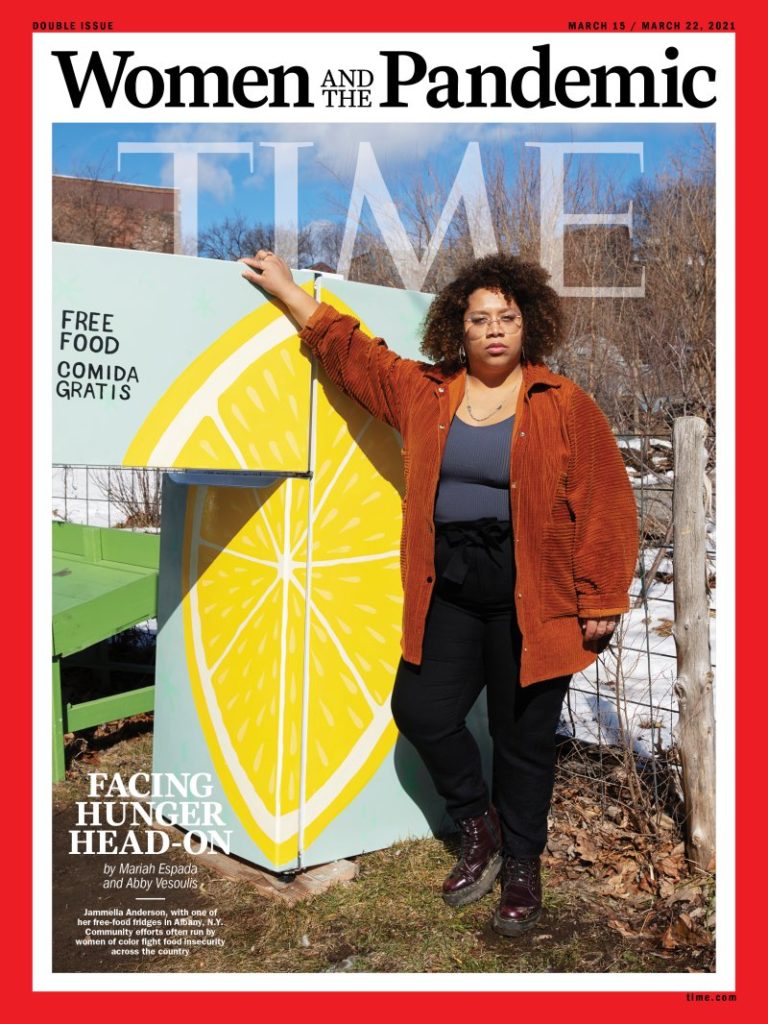 March 2021 TIME magazine cover, Women and the Pandemic.