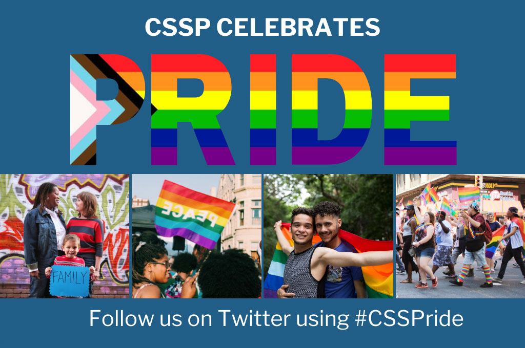 CSSP Celebrates Pride collage.
