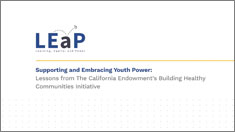 LEaP Pad: Supporting and Embracing Youth Power thumbnail.