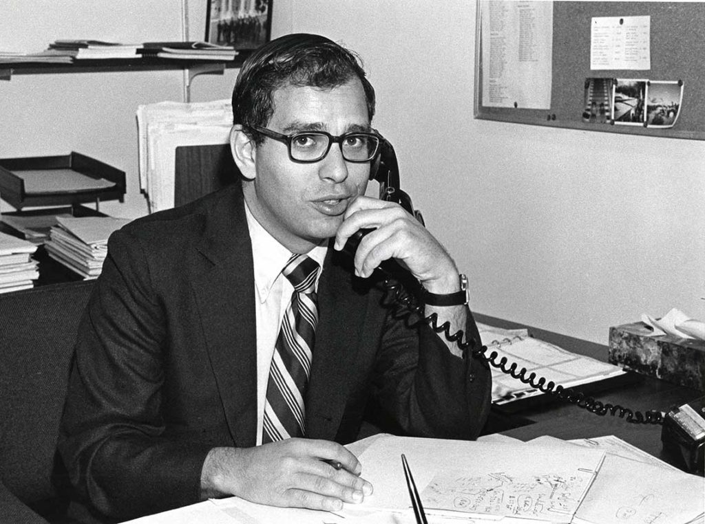 Harold Richman: The Dean on the Phone.