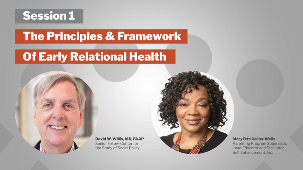 Perspectives on Early Relational Health Series: Session 1.