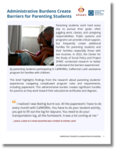 Calwellness Administrative Burdens Create Barriers For Parenting Students Small Cover