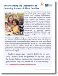 Calwellness Understanding The Experiences Of Parenting Students And Their Families Small Cover