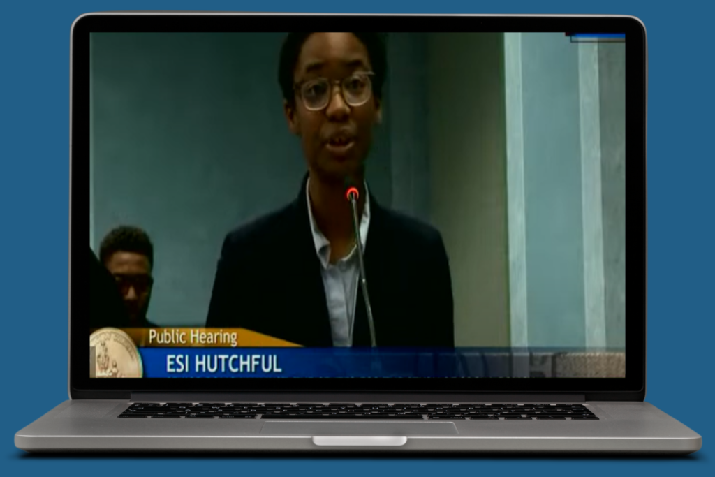 Esi Hutchful DC Hearing on DC CTC Testimony