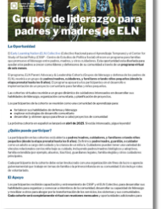 Eln Parent Cohort Spanish