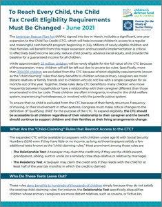 To Reach Every Child, the Child Tax Credit Eligibility Requirements Must Be Changed To Reach Every Child, the Child Tax Credit Eligibility Requirements Must Be Changed thumbnail.
