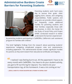 Calwellness Administrative Burdens Create Barriers For Parenting Students Small Cover