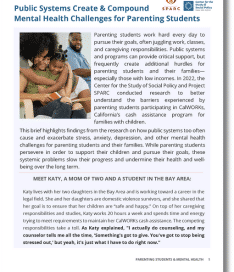 Calwellness Public Systems Create And Compound Mental Health Challenges For Parenting Students Small Cover