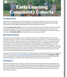 Elc Cohorts