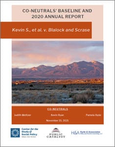 Kevin S., et al. v. Blalock and Scrase, Co-Neutrals’ Baseline and 2020 Annual Report (November 15, 2021) Co-Neutrals' Baseline and 2020 Annual Report thumbnail.