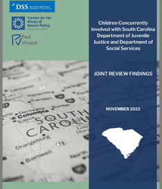 Website Cover Children Concurrently Involved With Sc Djj And Dss Joint Review Findings